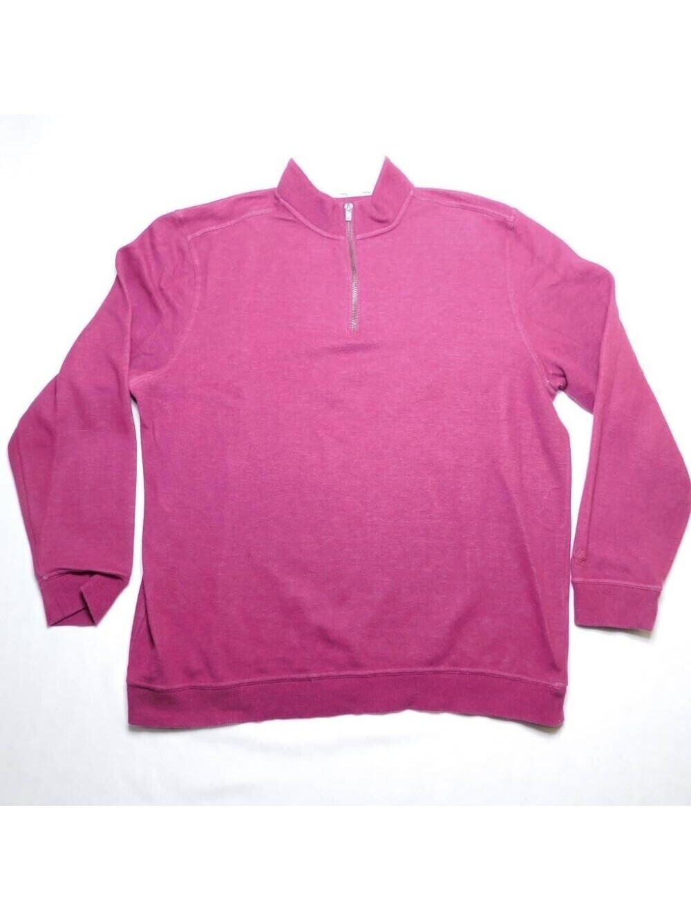 Walter Hagen 11 Majors Men's Size L Orchid Magenta 1/4 Zip Golf Pullover